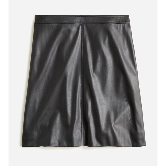 J. Crew Black Mini Skirt - Picture 1 of 4